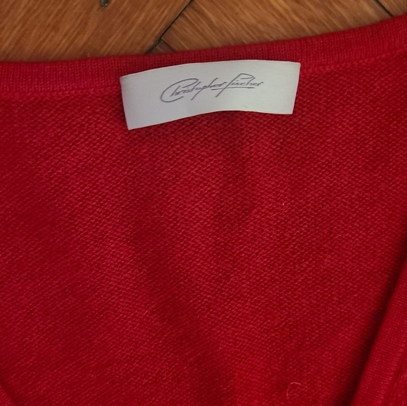Christopher Fisher short sleeve knit sweater - Picture 5 of 7